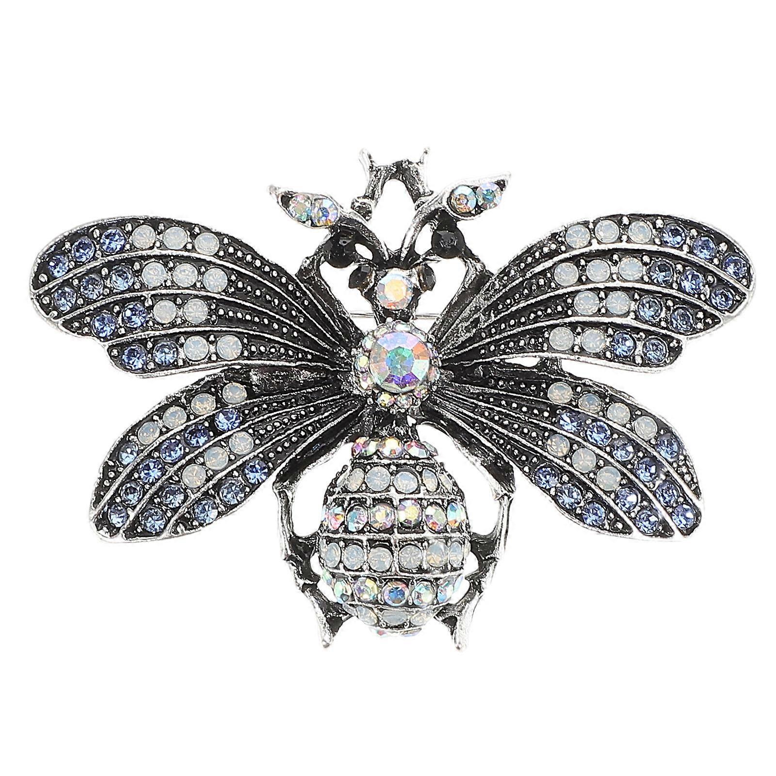 Here's a polished and engaging product description for your **Vintage Brooch Pin**:
 
**Vintage Brooch Pin – with Sparkling Rhinestones**
Add a