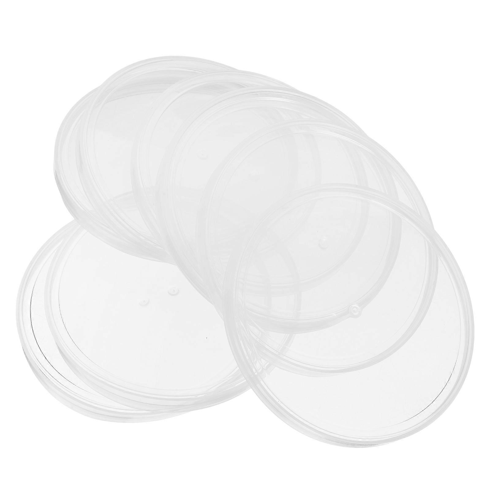 10 Pcs Transparent Can Lids for Food Preservation Reusable Sealing Lids for Beverage Cans and Containers