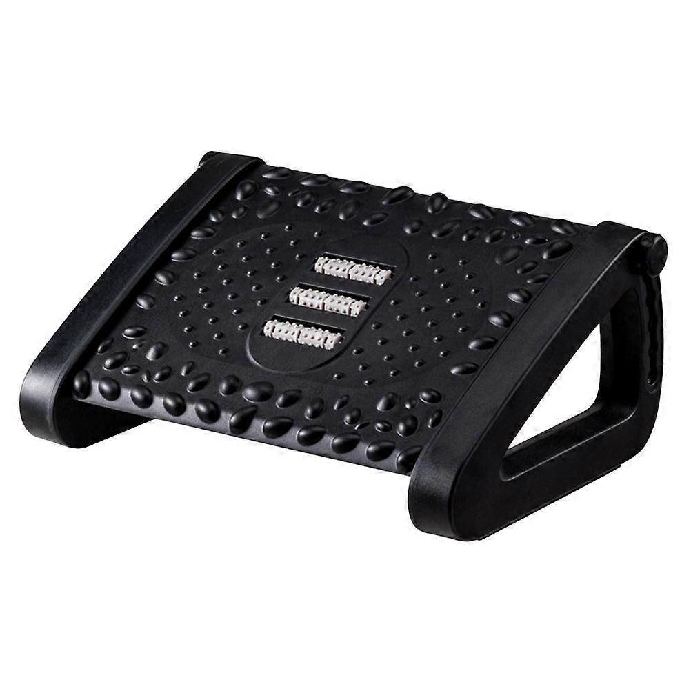 Office Footrest Under Desk Foot Stool Plastic Anti-skid Massage Good Posture Support 1Pack For Office Use 43x32cm