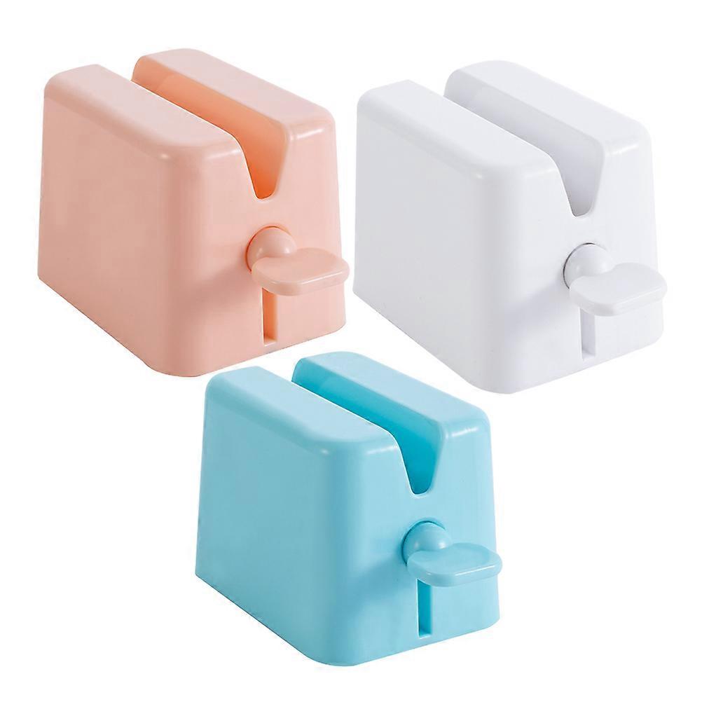 Manual Toothpaste Squeezer Multipurpose Roller For Daily Use And Bathroom Organization White 3Pcs