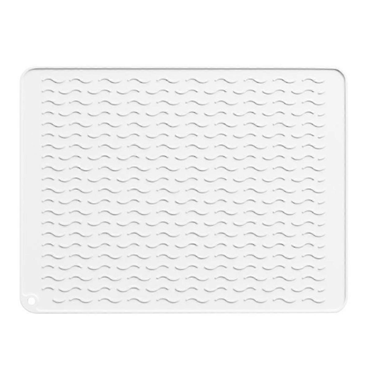 Silicone Dish Drying Mat - Heat ,Foldable, Non-Slip A