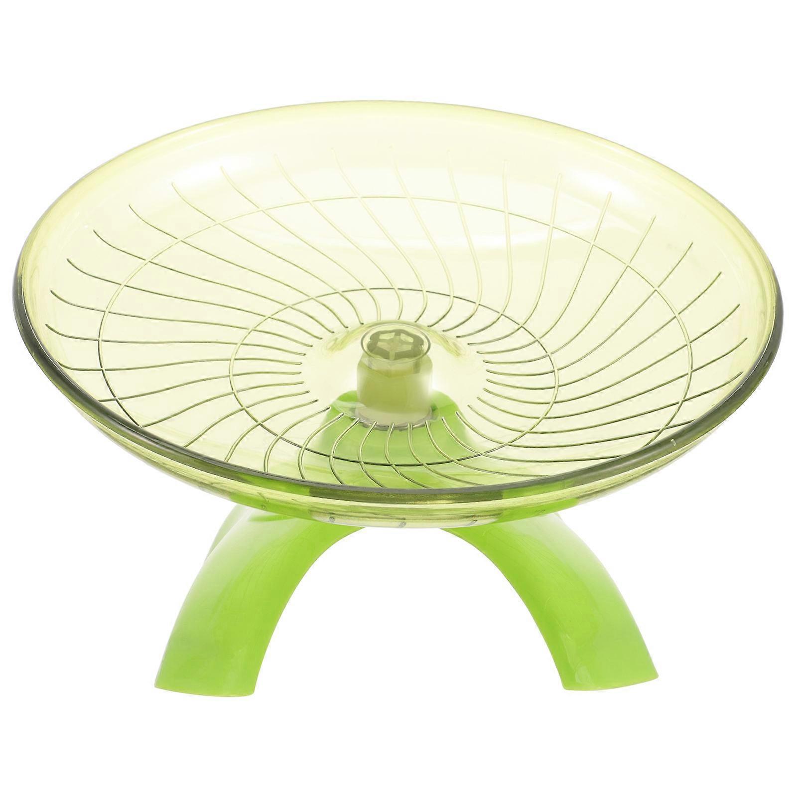 Silent Hamster Wheel for Small Pets – Low Noise Running Saucer for Hamsters, Guinea Pigs, and Squirrels – Promotes Healthy Active Play