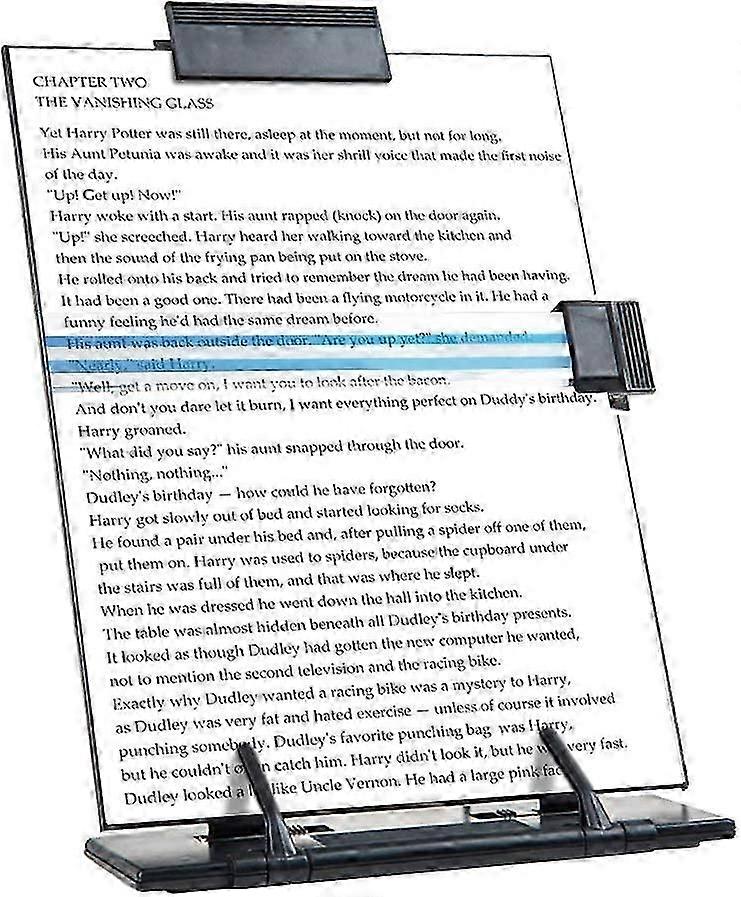 Black Metal Desktop Document Holder(Black Vertical