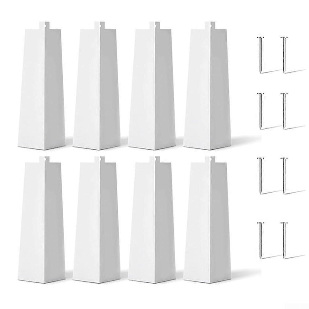Efficient aluminum corner solution with 8 corners and nails for project processing Ref: 3178