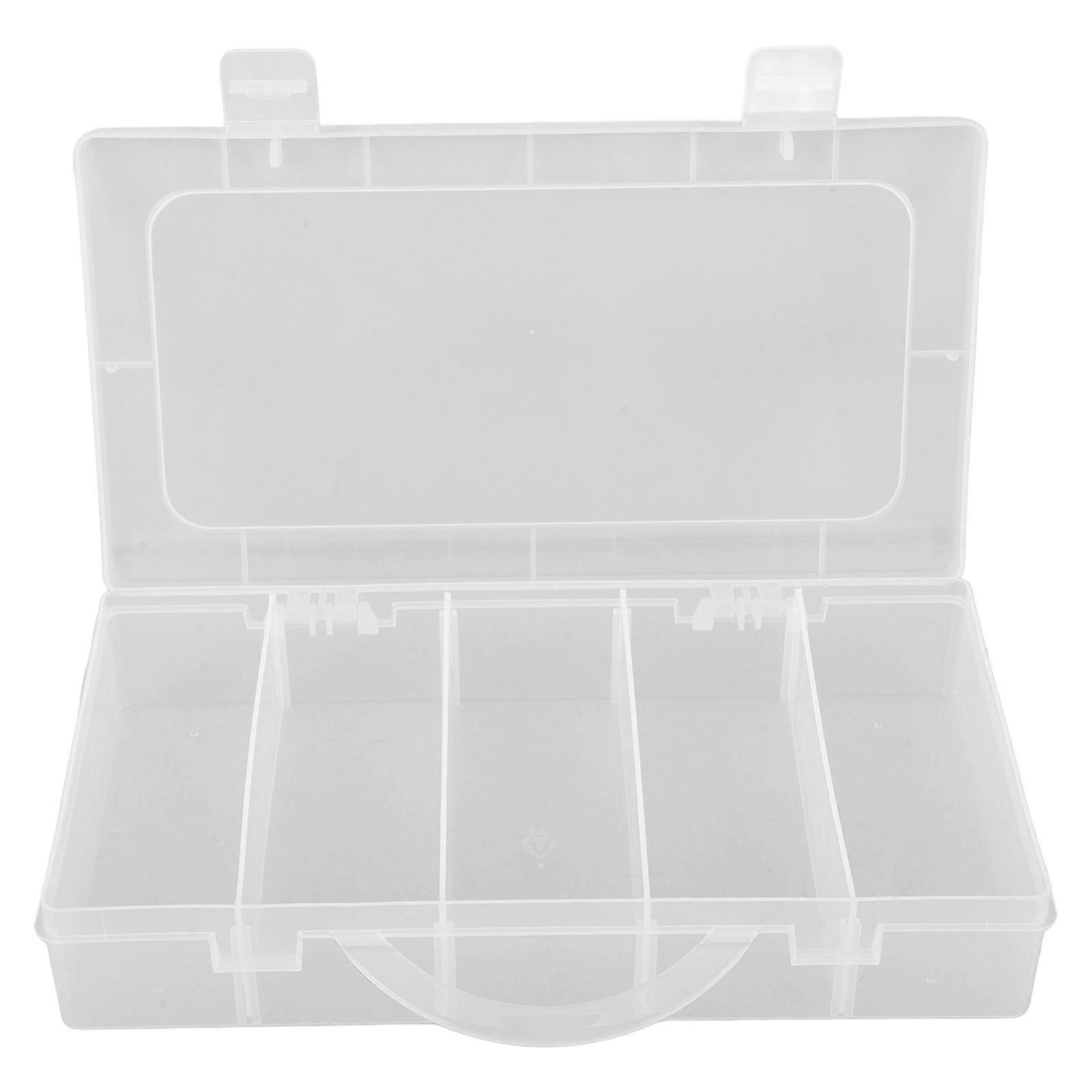 Reusable Tool Organizer Tool Supply Storage Case For Supplies Transparent 23.50X13.50X4.50CM Multi-Function 1Pack