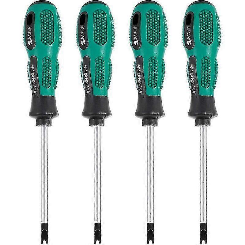 4pcs/Set Screwdriver Bits - Magnetic Groove Screw Driver Kit CRV Multi-Function Tool Hand