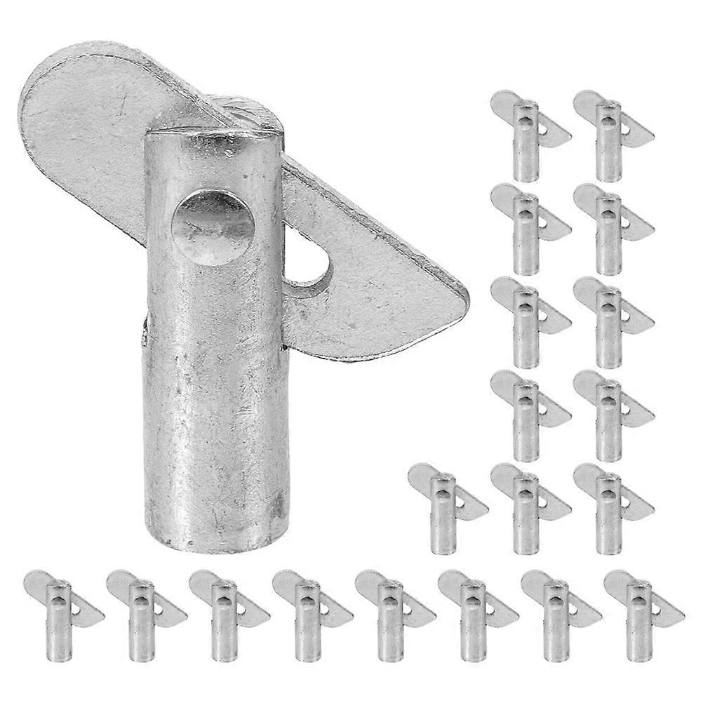 20pcs Shelf Bracket Fixing Peg Pin Detachable Scaffolding Locking Pin Guardrail Locking Pin