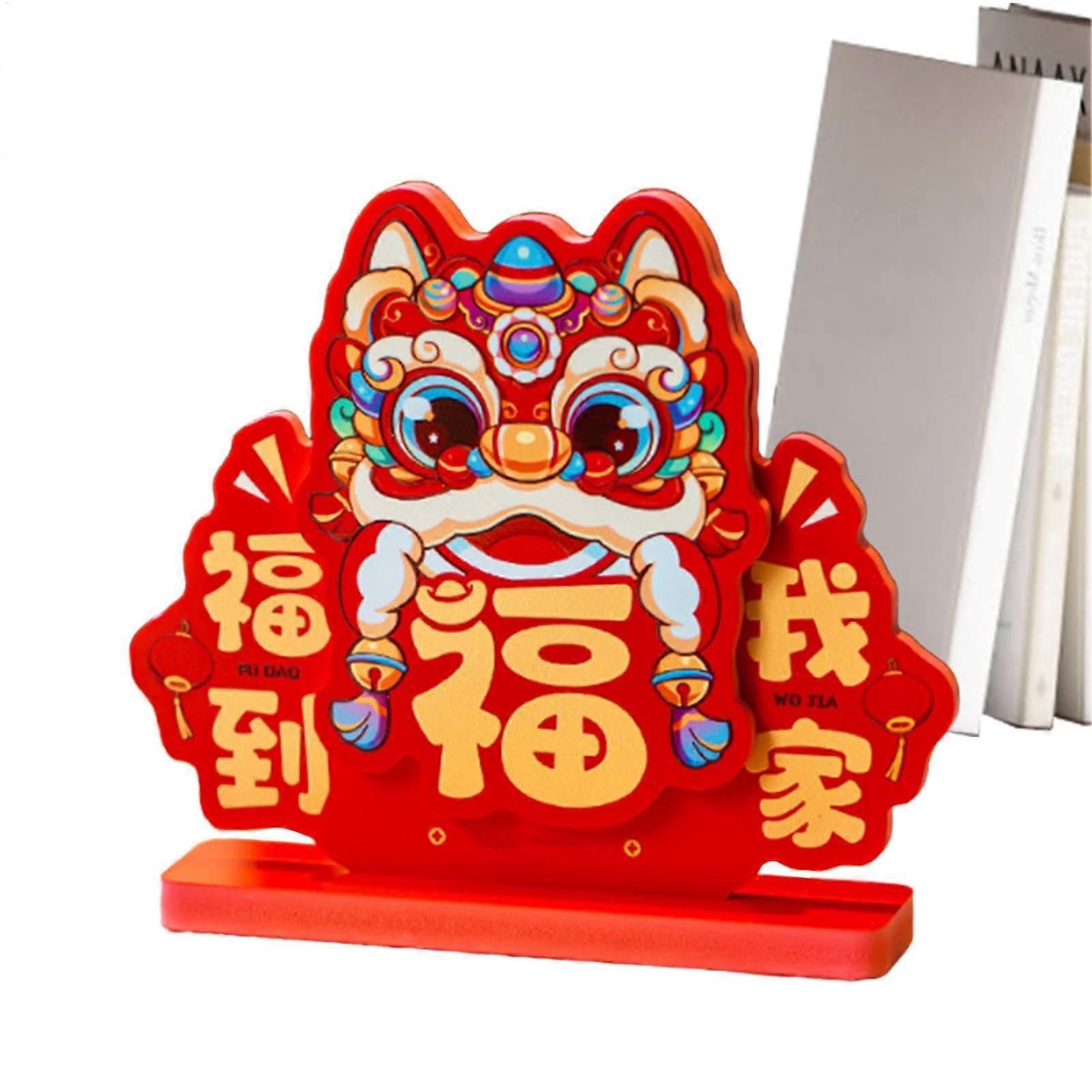 Year of the Snake Table Decorations for Chinese New Year, 2025 Centerpieces, New Year Table Signs, Festive Ornaments