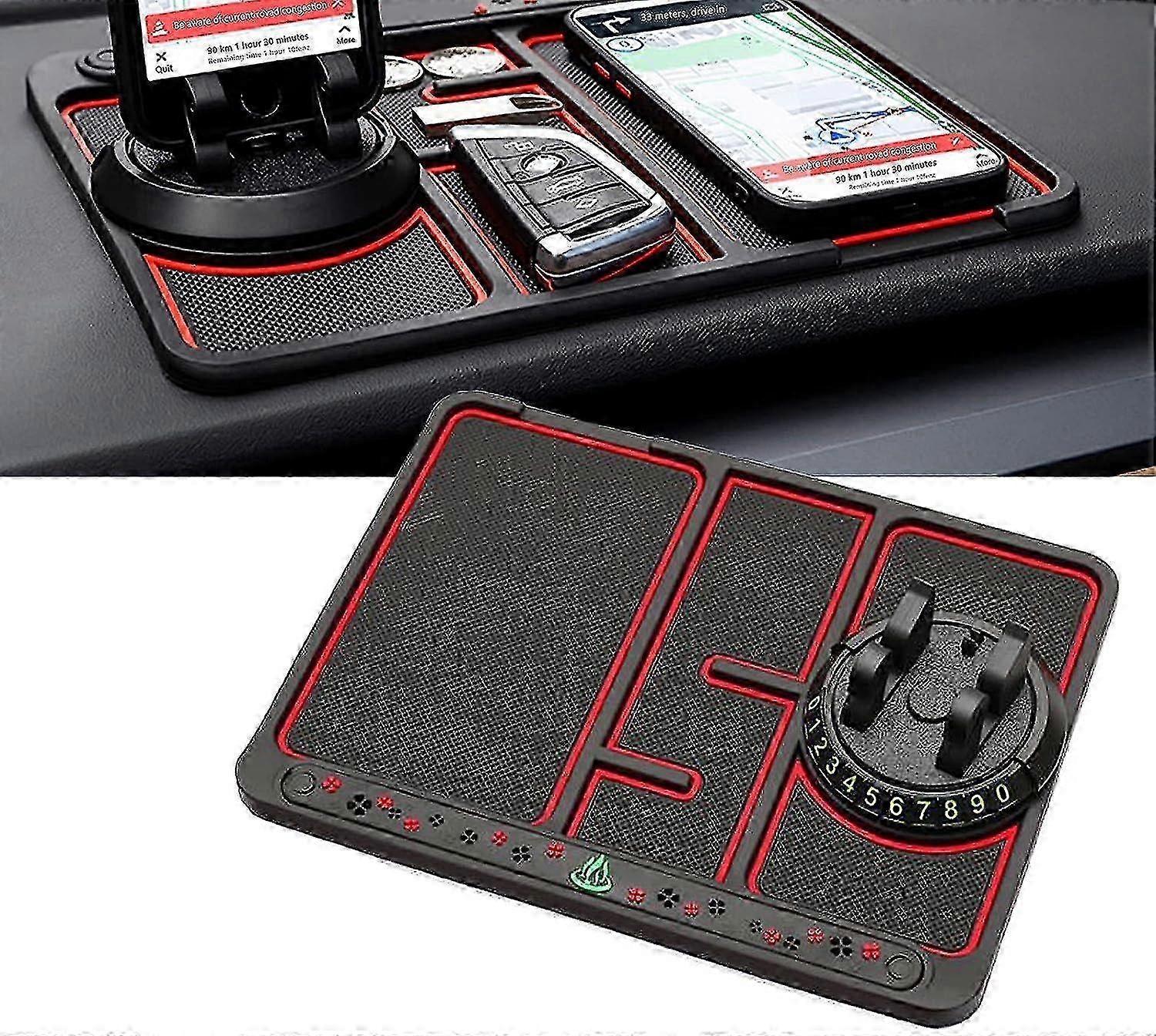 Non-slip Mat for Car Dashboard, Non-slip Phone Pad, Mobile Phone Holder Style 1