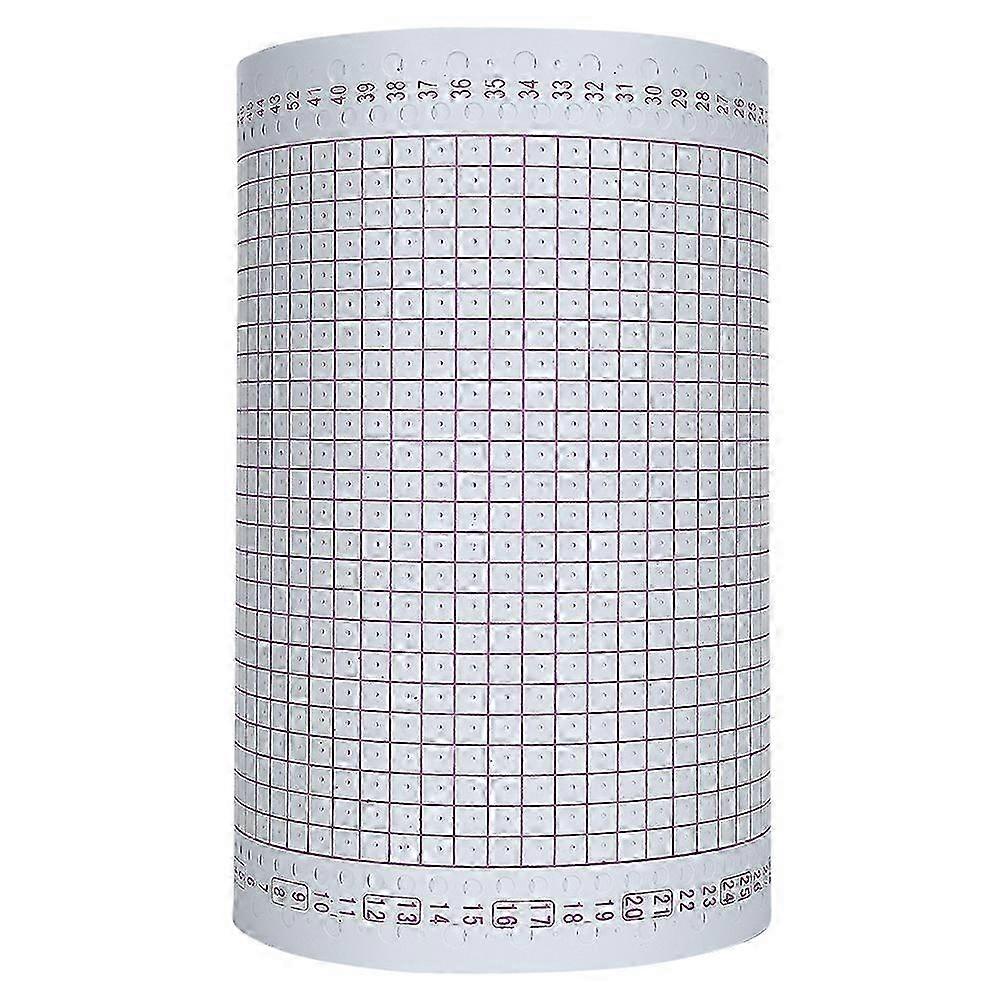 100pcs/roll Red Punch Card 24 Stitches Knitting Machine Parts Accessories Compatible with Various Brands