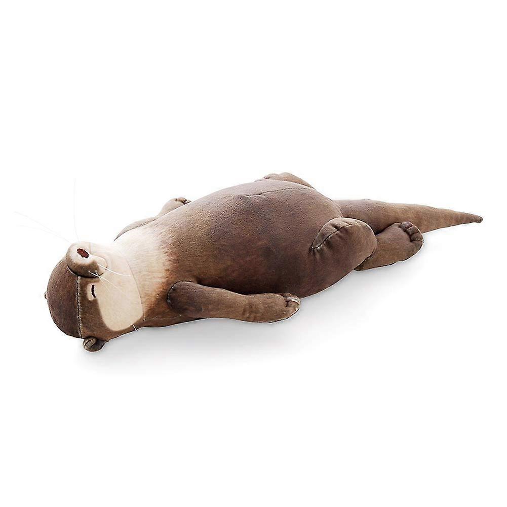 Pencil Case - Cute Otter Pencil Case with 40 cm Wrist Rest, Otter Shape Cushion, Hidden Zip Pocket for Wrist Support