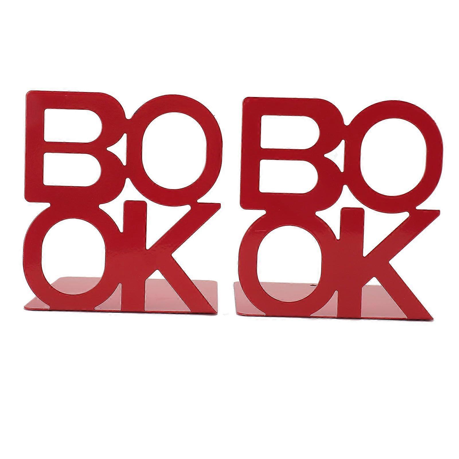 2025年最新モデル1ペアモダンブックエンドノンスリップヘビーデューティデコラティブブック