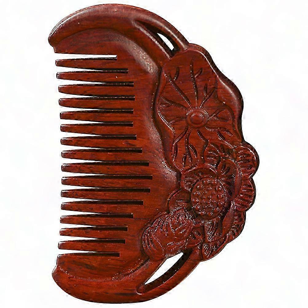 Anti Static Hair Comb for Daily Use - Elegant Dark Style (8x51x9mm) 1Pc