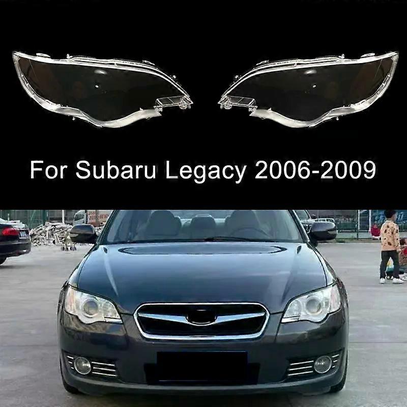 For Subaru Legacy 2006-2009 Front Headlight Shell Lamp Shade Transparent Headlamp Cover Plexiglass Replace Original Lens