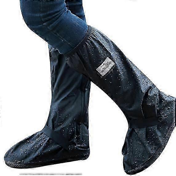 Waterproof Shoes Cover with Reflector Women Man Reusable and Foldable Snow Rain