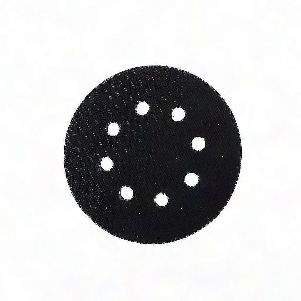 5" 8-Hole Soft Sponge Sanding Pad for Hook & Loop Discs - Power Tool Accessory for Uneven Surfaces