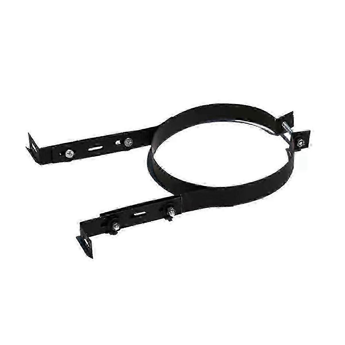 حامل أنبوب المدخنة قوس 15 سنتيمتر الفولاذ المقاوم للصدأ قابل للتعديل دعم الجدار معلقة تحديد كليب موقد شماعات الأنابيب التبعي