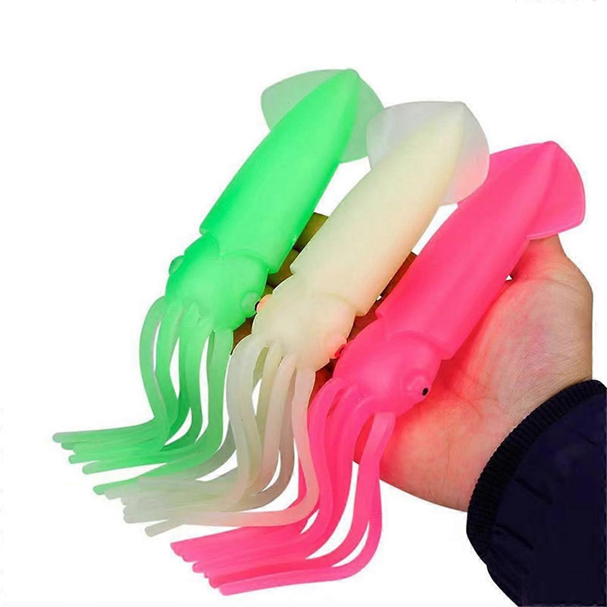 3pcs Soft Lure Skirts Bait Fishing Lure Artificial Soft Bait,B