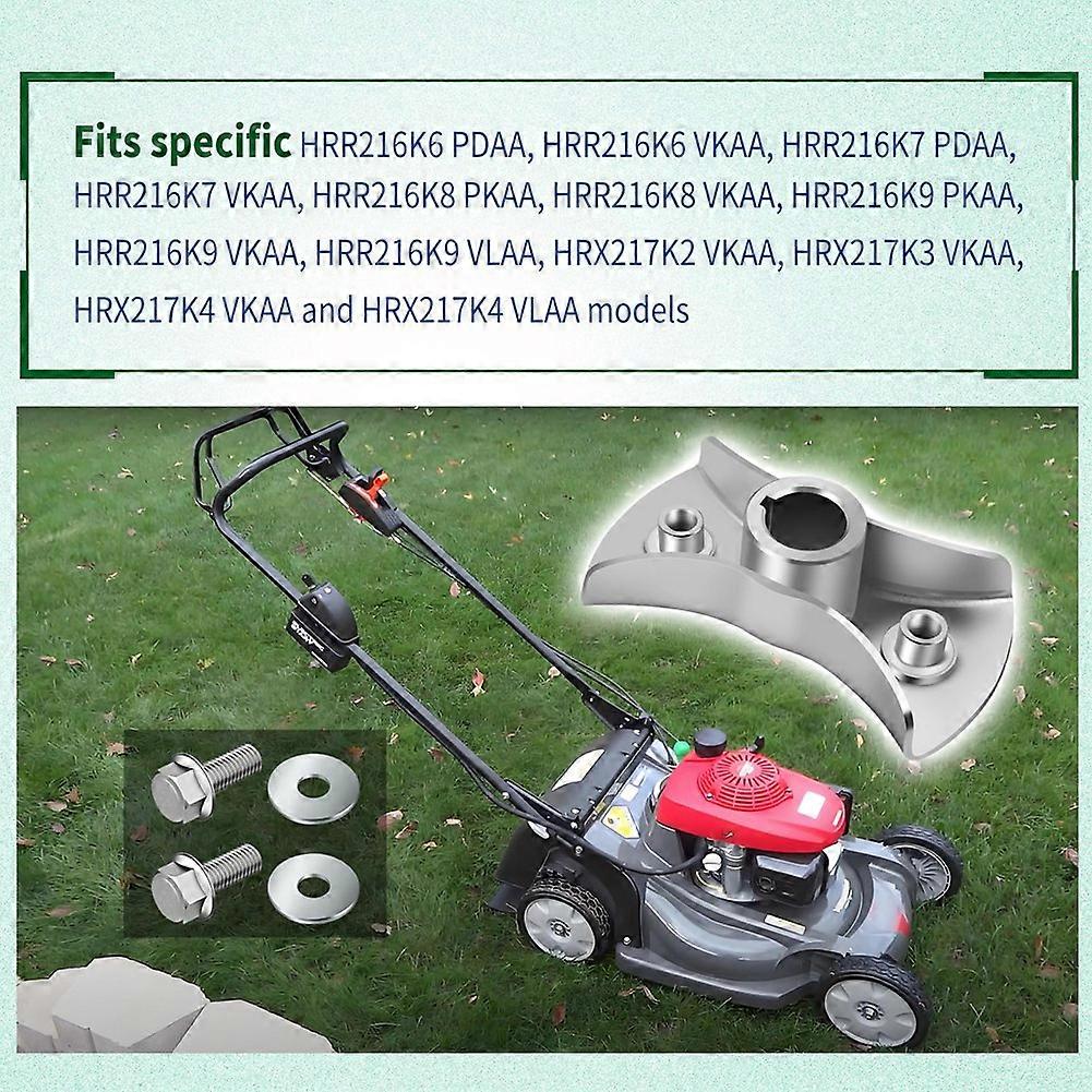 72610-VG3-030 Lawn Mower Blade Holder Compatible for Honda Lawn Mower with Bolts and Spacer