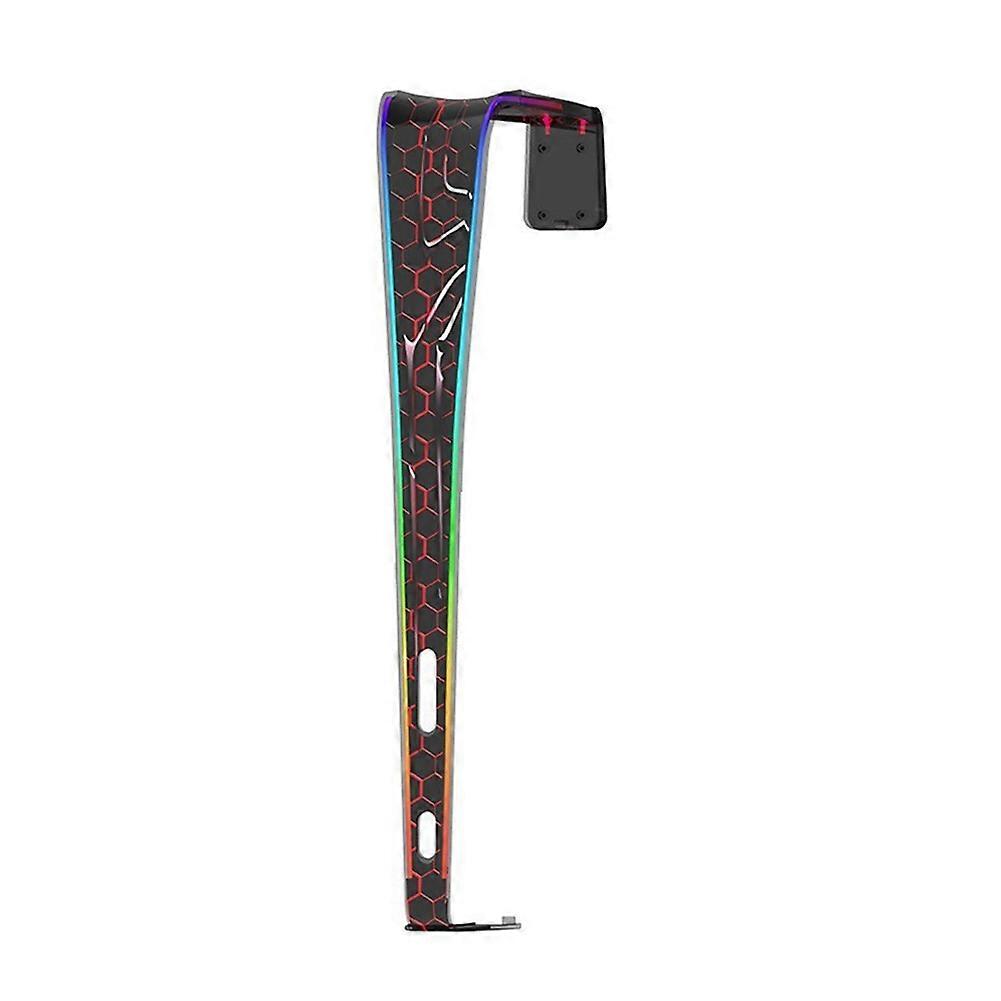 IPEGA Game Console Dust Cover for PS5 Slim Digital&Disc Versions with 9 RGB Light Effects, B