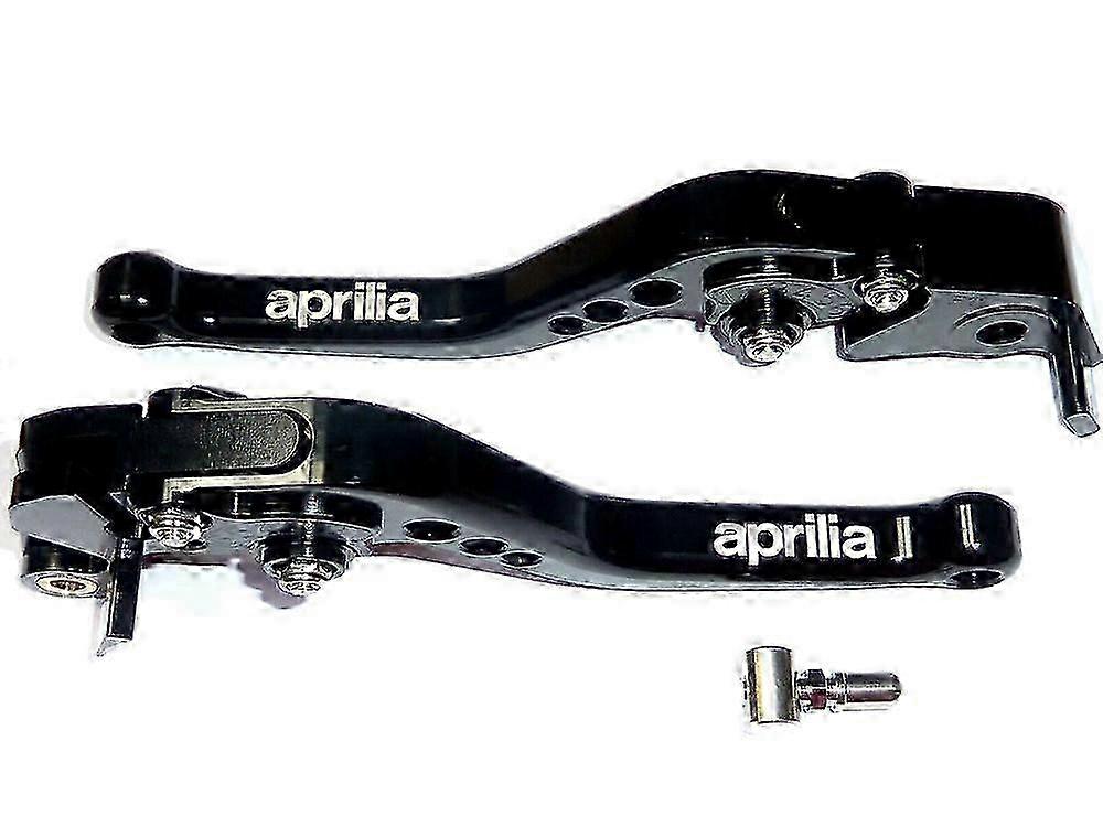 2017-2024 أبريليا تونو 1100 مصنع أذرع الفرامل السوداء القصيرة وأذرع القابض لسباقات الطرق
