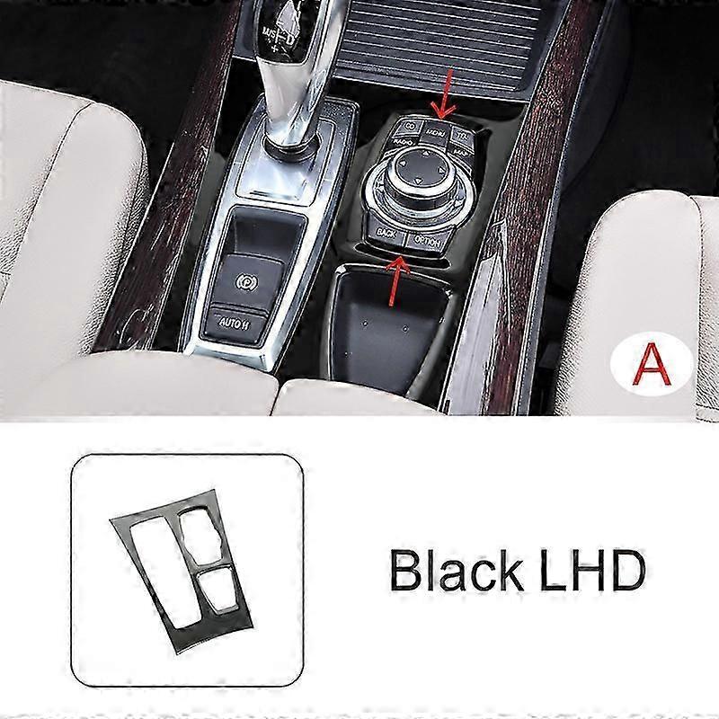 Stainless Steel Center Console Shift Frame Decoration Cover Trim For X5 E70 X6 E71 2008-2014 Lhd Car Styling Interior