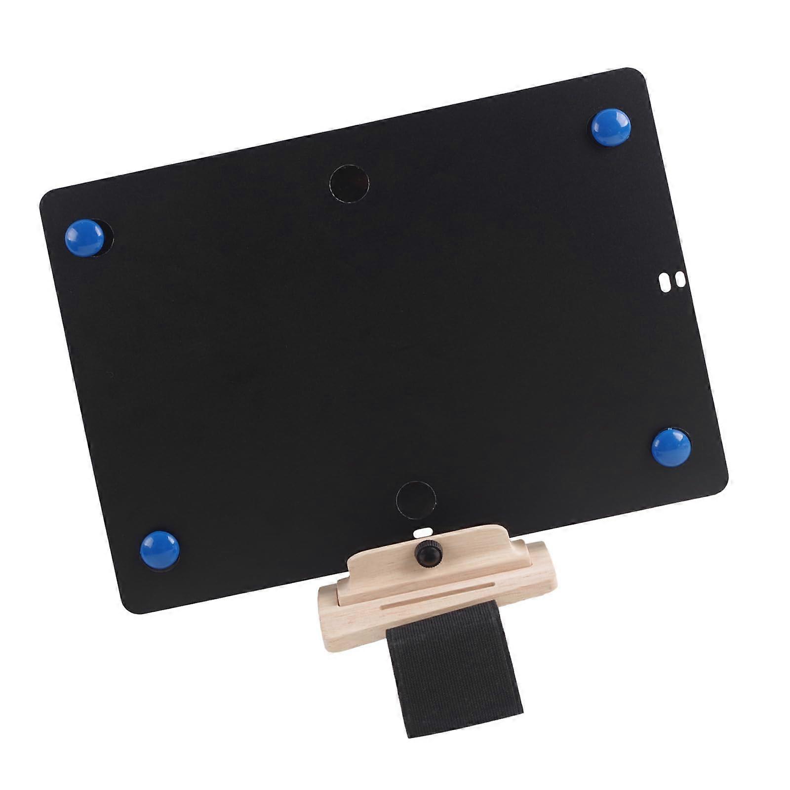 Clarinet music stand, clarinet accessories, trumpet, adjustable music clip, PVC texture for secure sheet music hold Type A