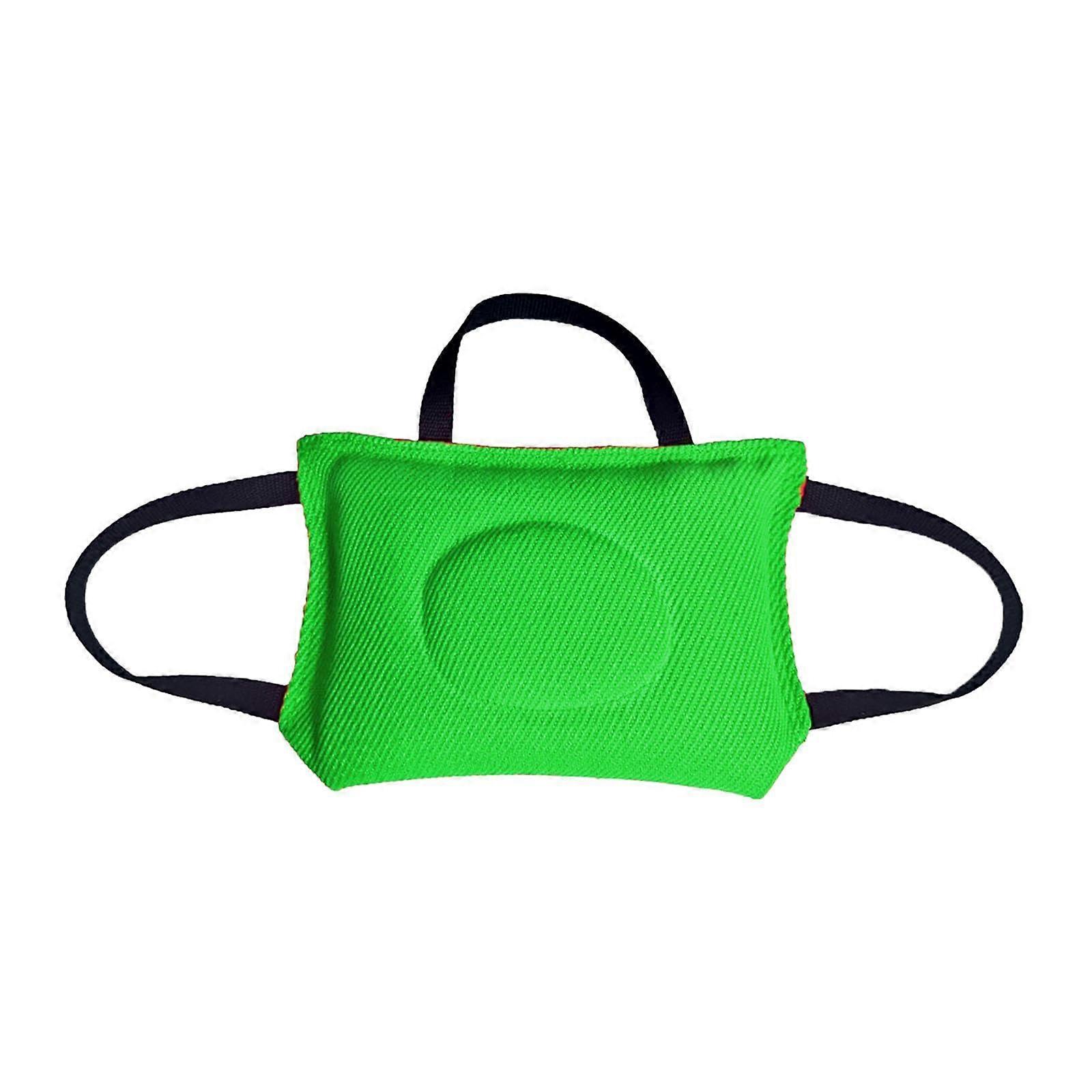 Dog chew toy, tug toy, dog chew pillow, interactive toy, biteresistant training pull toy, puppy chew pillow, pet and, green