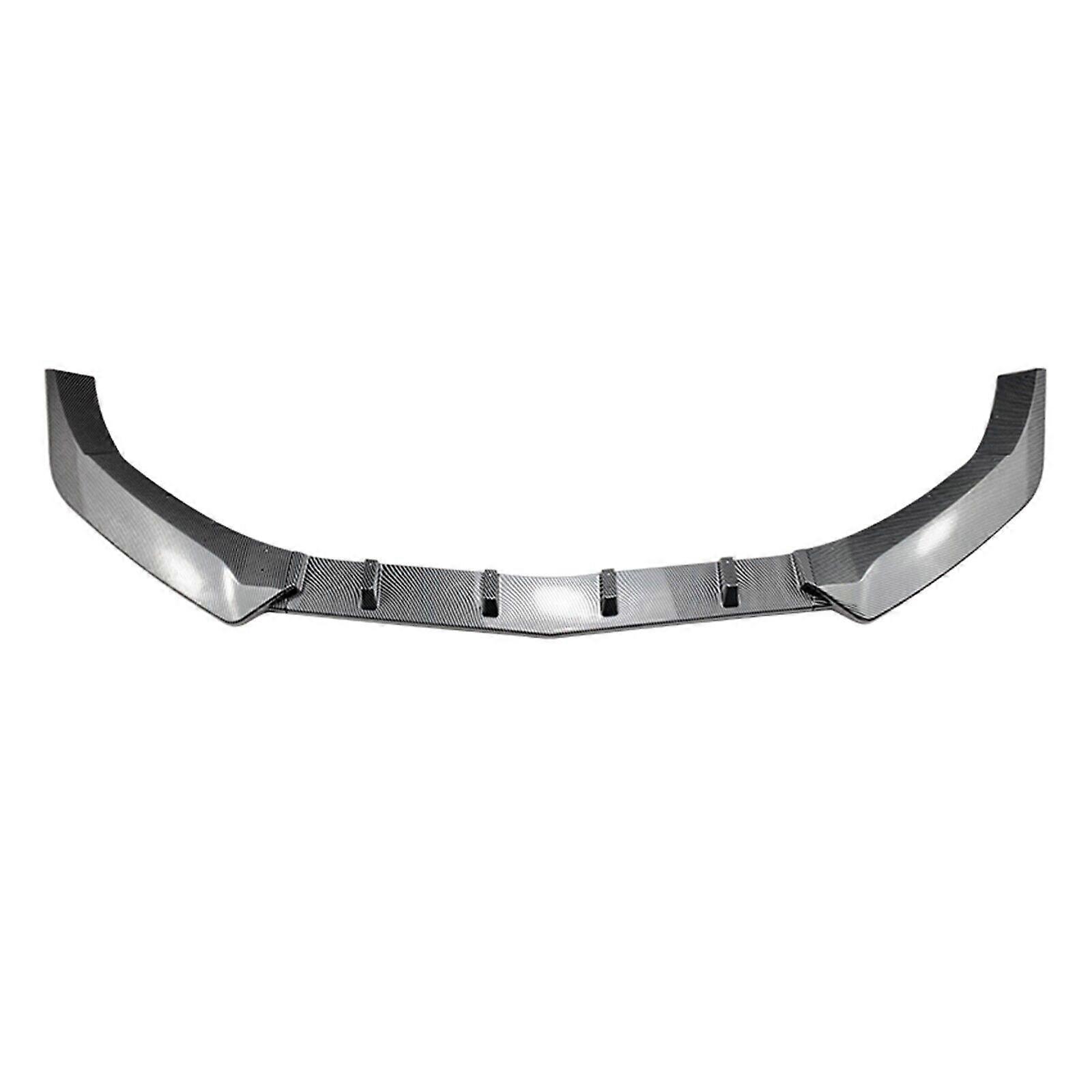 Front Bumper Spoiler Lip Kit For Benz E Class Coupe C207 2013-2016 Amg Carbon Fiber