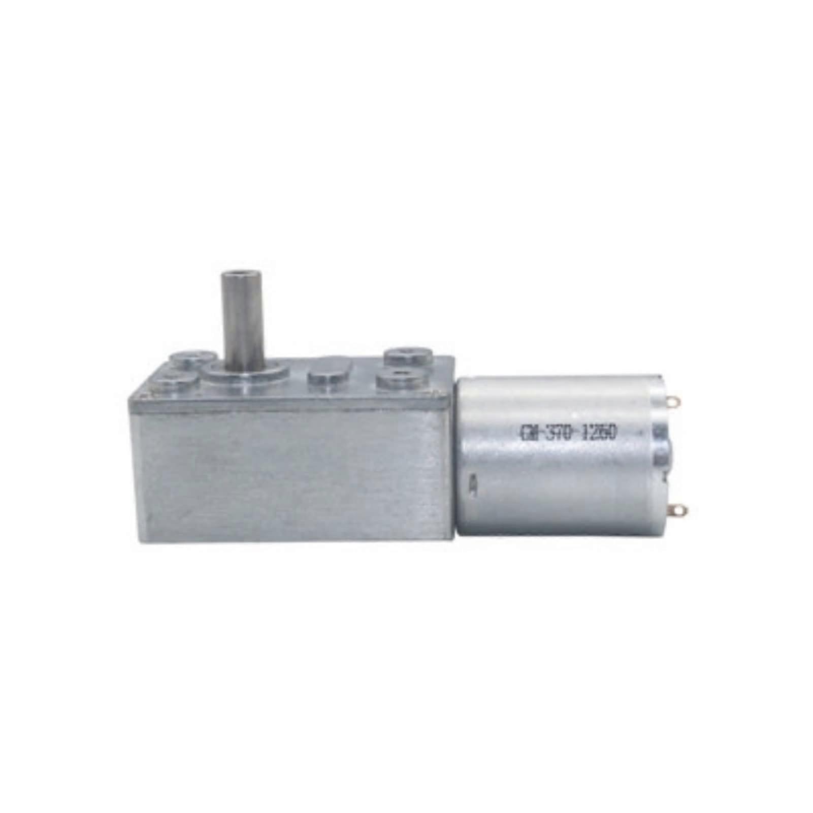 JGY370 6V High Torque DC Worm Gear Motor, Electric Wiper Motor 23RPM, Adjustable Speed, 6 Volt Specifications