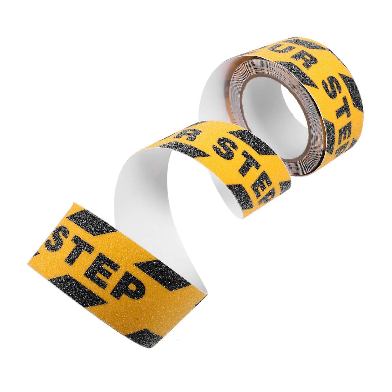 1 Roll NonSlip Stair Warning Tape for Indoor Use for Bathroom Stairs Swimming Pools SelfAdhesive and Easy to Install