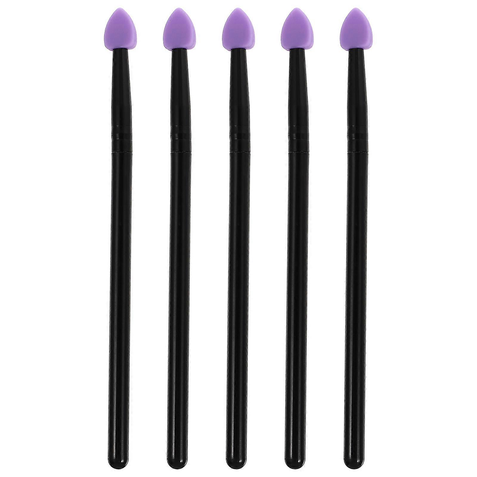 5PCS Makeup Brush for Eyeshadow Silicone Cosmetic Multi purpose