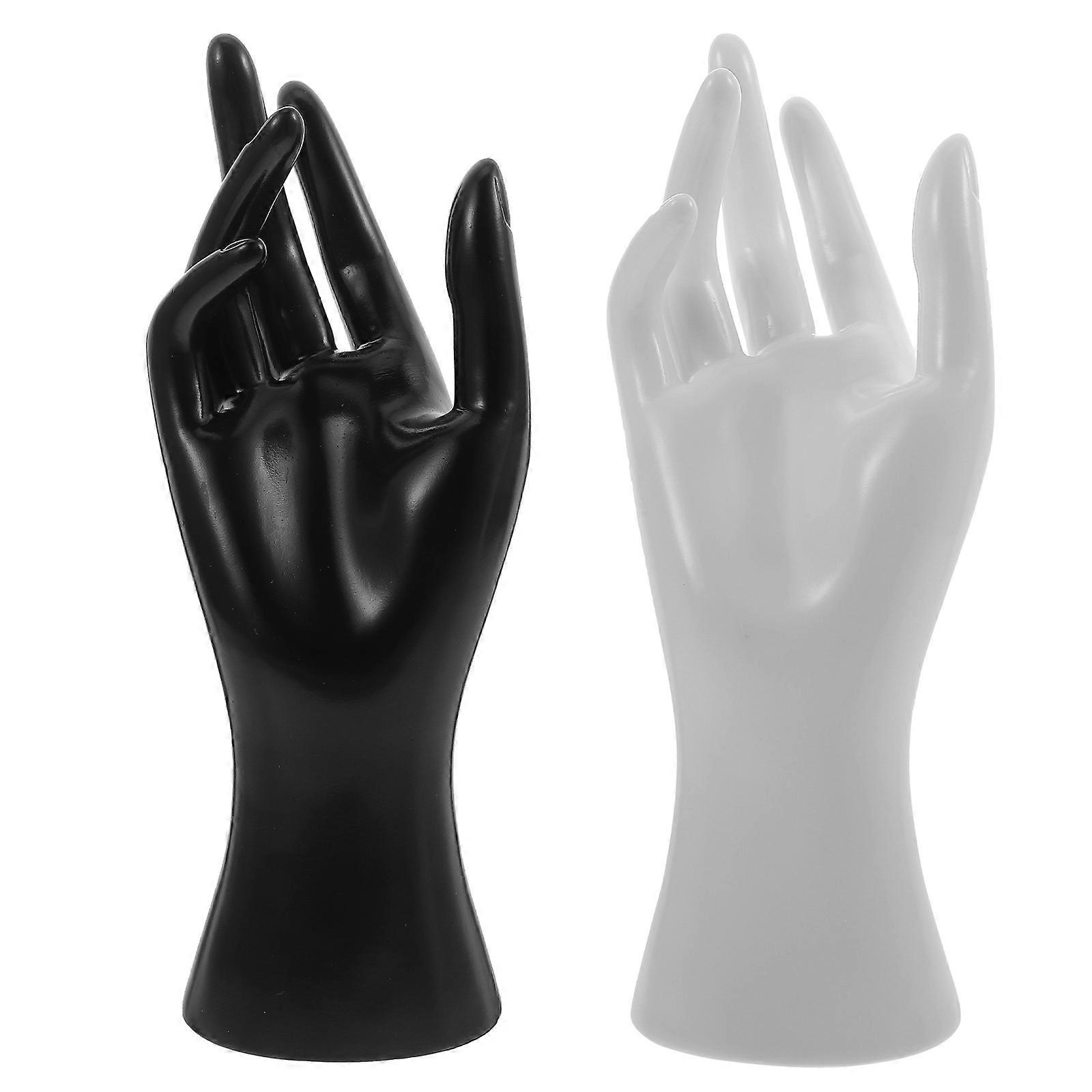 2Pcs Creative Bracelet Display Prop Model Simulated Hand Ornament