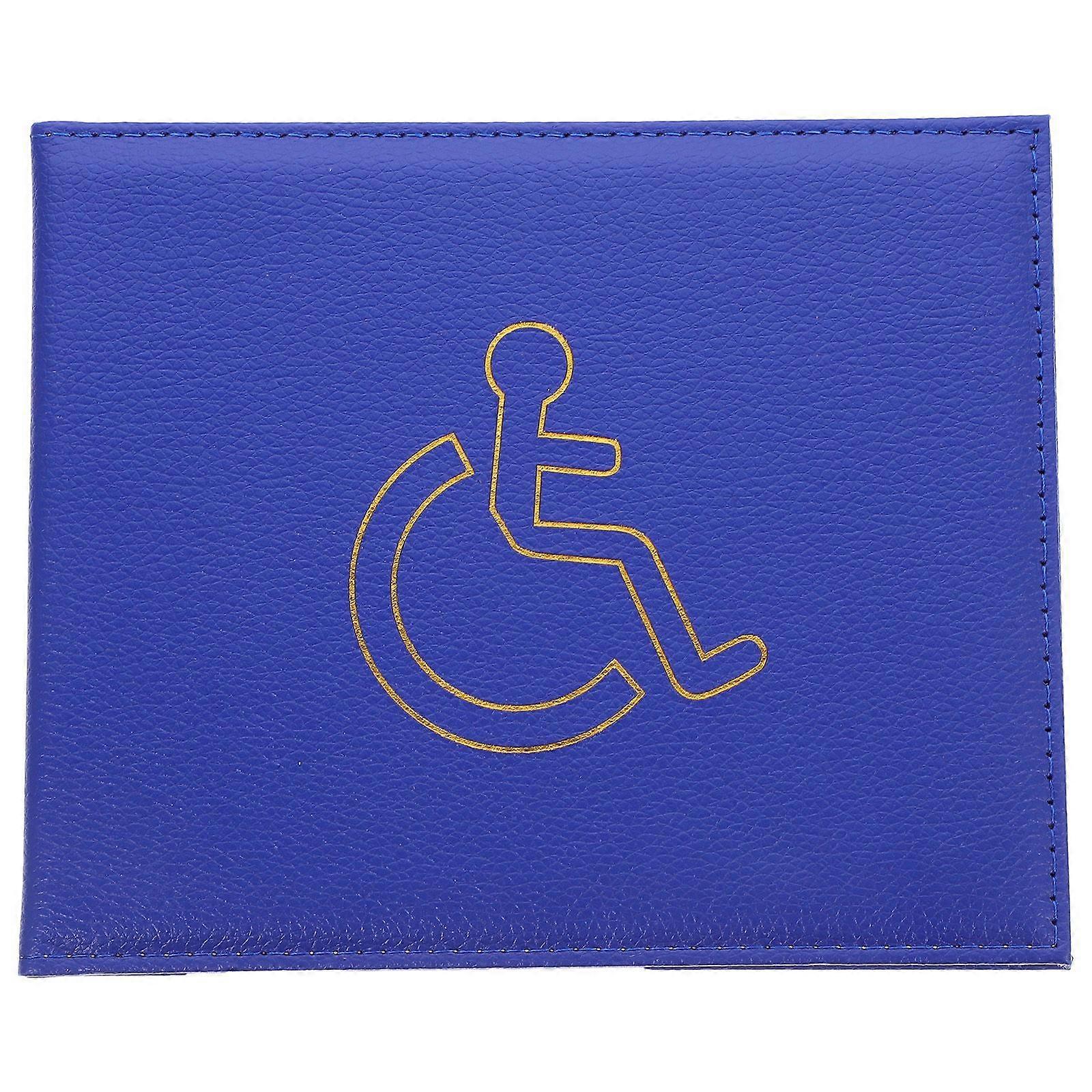 Disabled Certificate Cover Disabled Certificate Shell Portable ID Card Sleeve Multi-use Ticket Organizer
