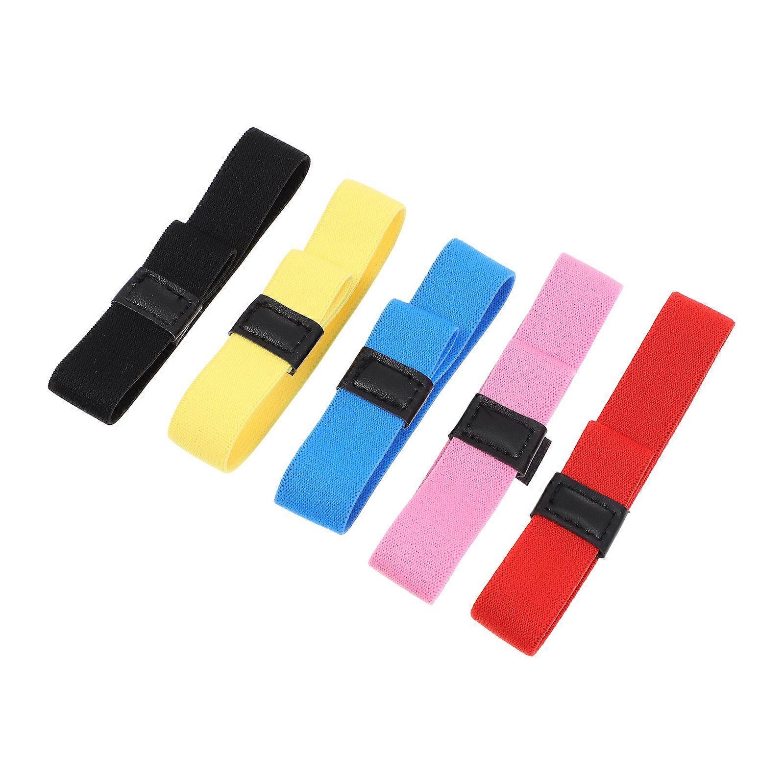 Lunchbox Fixing Straps Straps Adjustable Portable Lunch Container Fixing Assorted Color 12X2X0.1CM 5Pcs