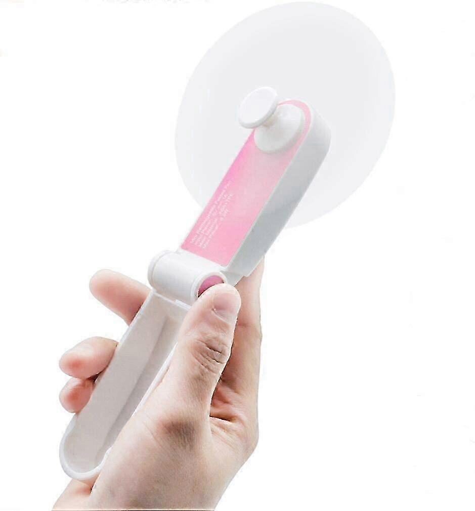 Rechargeable Handheld Fan - Portable USB-Powered Mini Fan with Folding Design