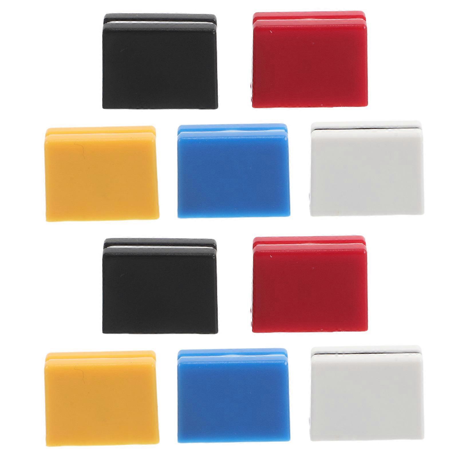 Mixer Slider Knobs Durable Material For Musicians Lighting Control 2.00X1.50X1.00cm 10Pcs