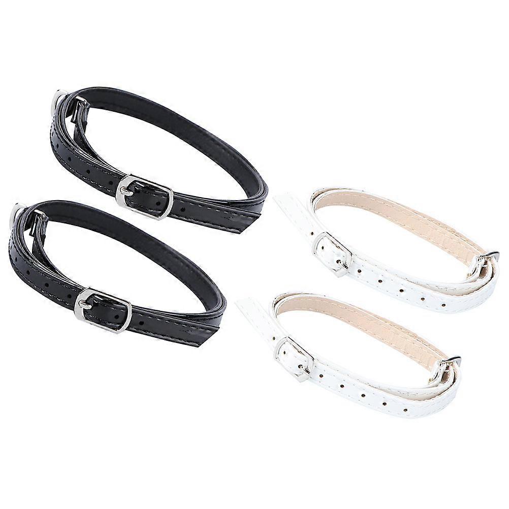 Adjustable High Heel Straps for Women 2 Pairs, Secure Fit for Loose Shoes, Includes Mirror Option