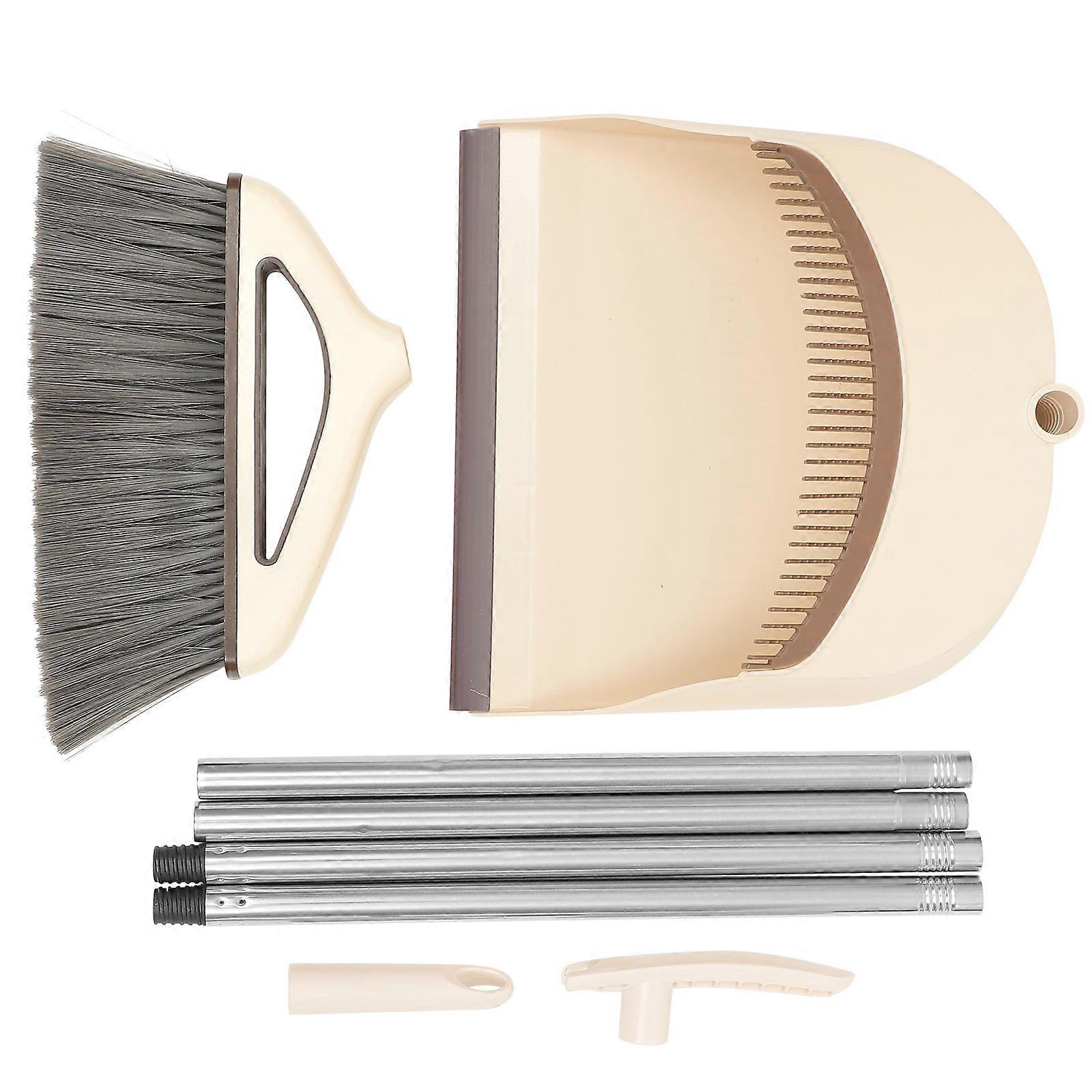 1 Set of Broom and Dustpan for Household Dorm Cleaning with Brush Home Supplies