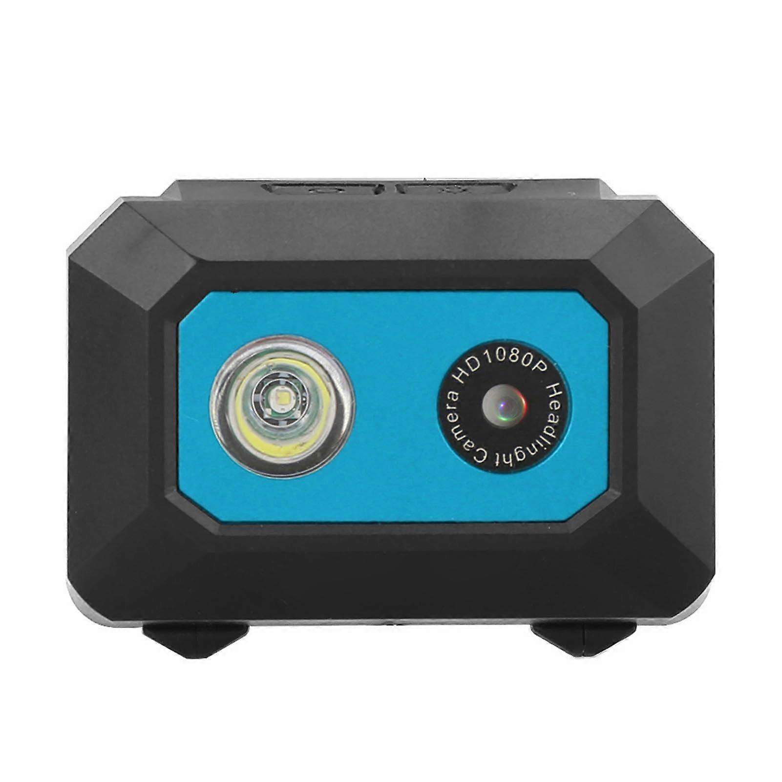 Head Mounted Camera, 120 Degree Ultra Wide Angle, 510M Lighting for Car, Home, Outdoor (Black Blue)