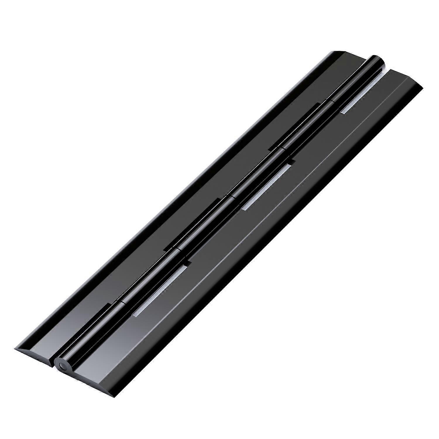 3x Black Acrylic Hinges, 200mm, Piano Hinges
