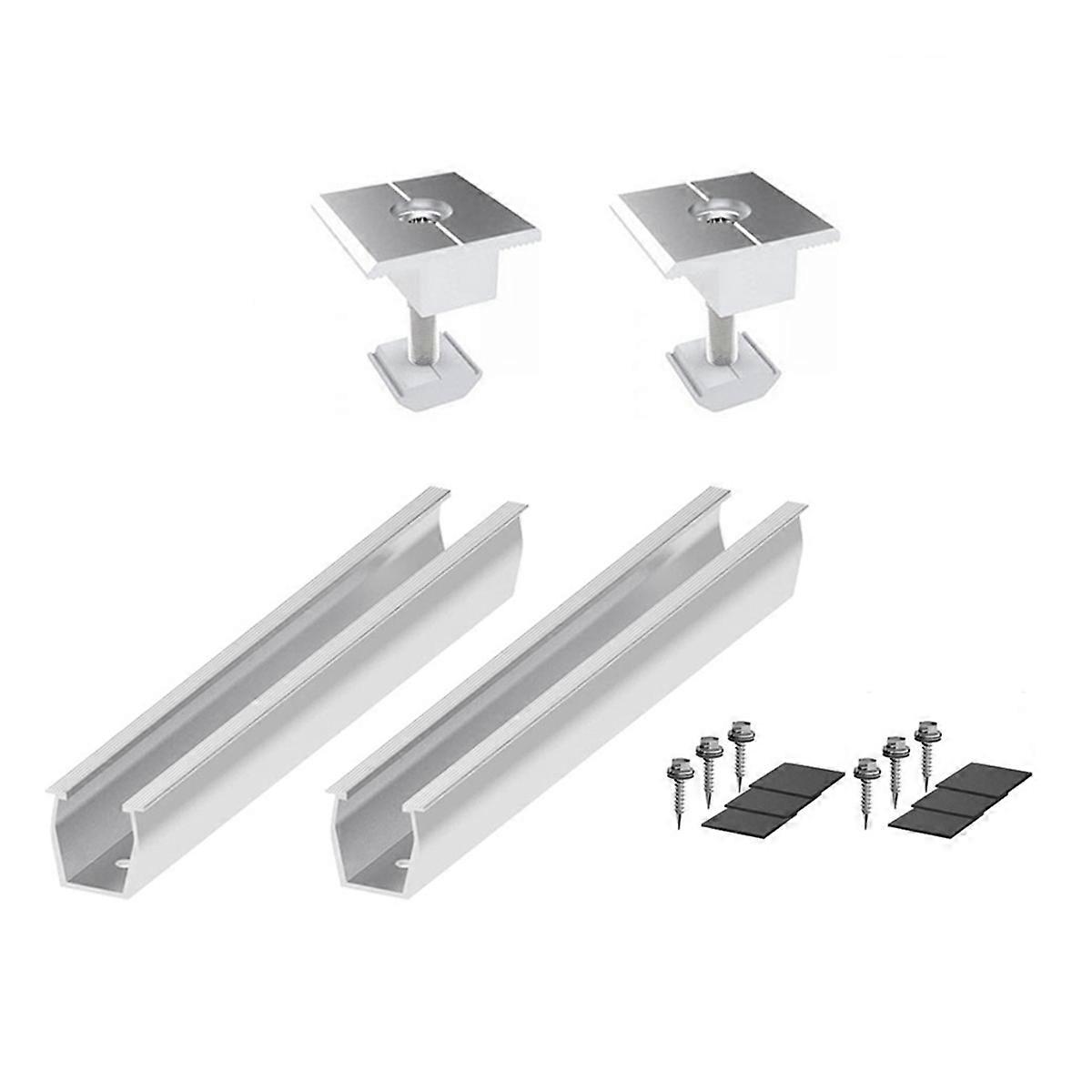 Solar Panel Mount Bracket Rails Clamp Fastening Module Mount, 30mm