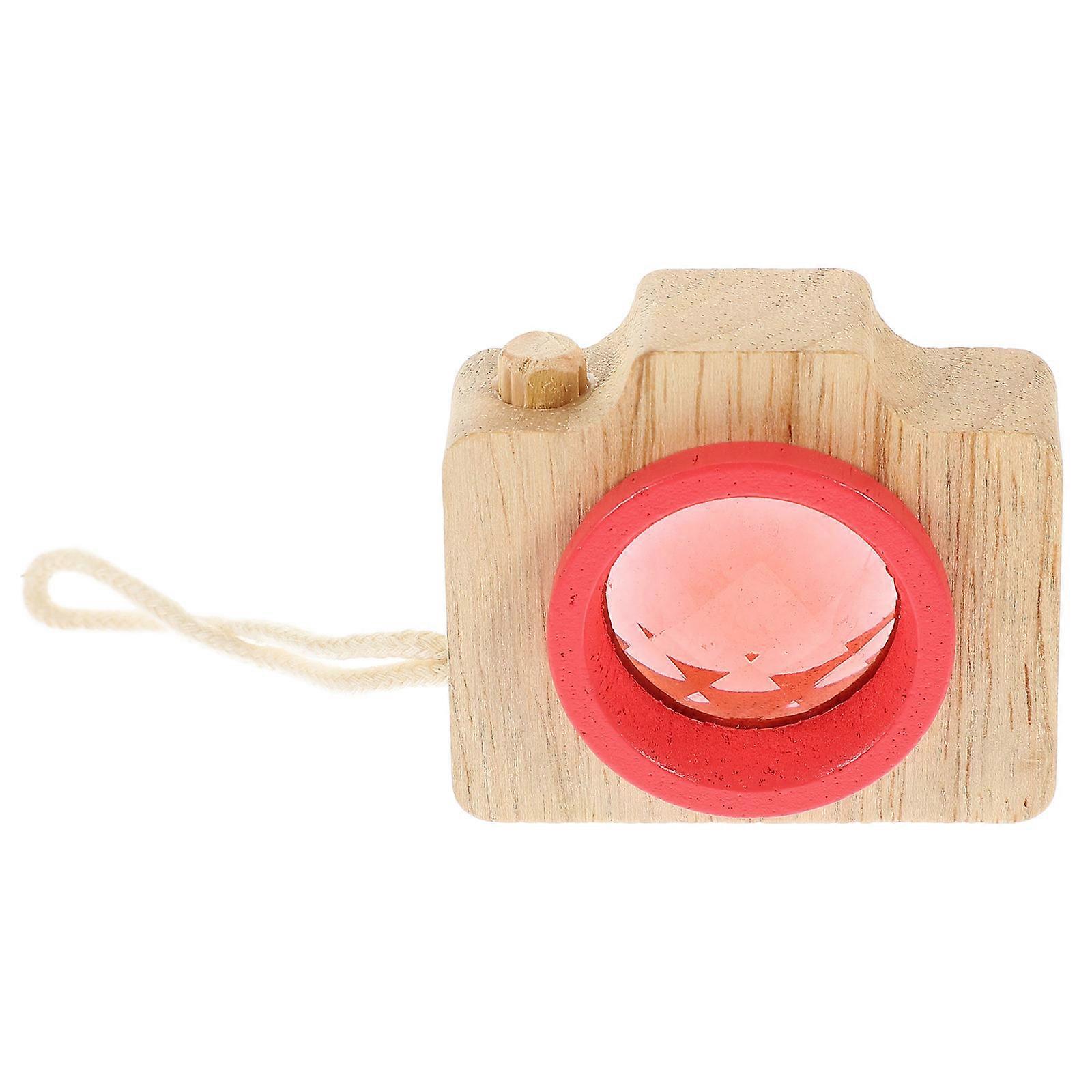 Red Plastic Kaleidoscope Toy for Kids Learning and Decor Ideal for Party Favors 5.5 Inches