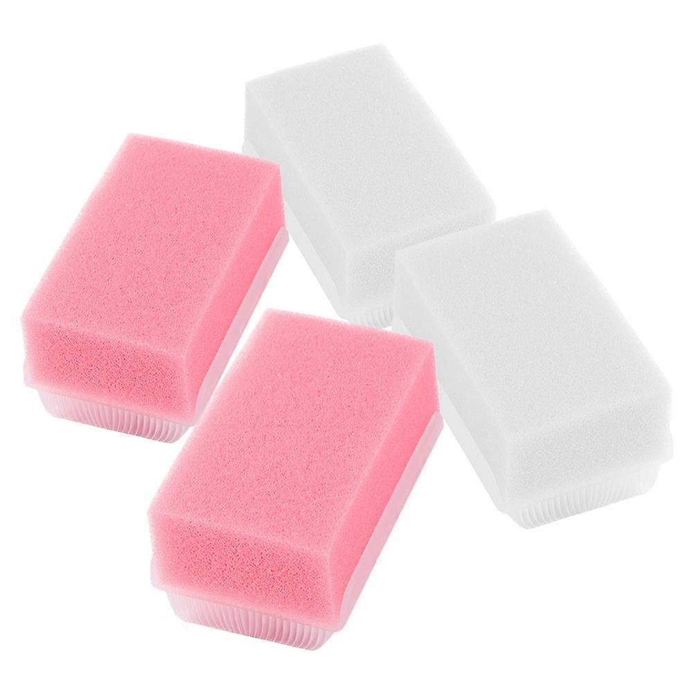 4Pcs Baby Sensory Brush Integration Training Tool Bath Sponge