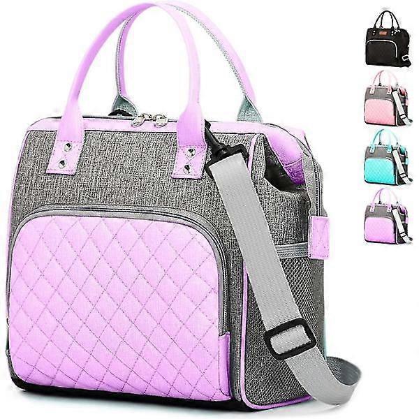 Matposer for kvinner - Isolert matpose for kvinner - Lekkasjesikker stor matpose med justerbar skulderstropp