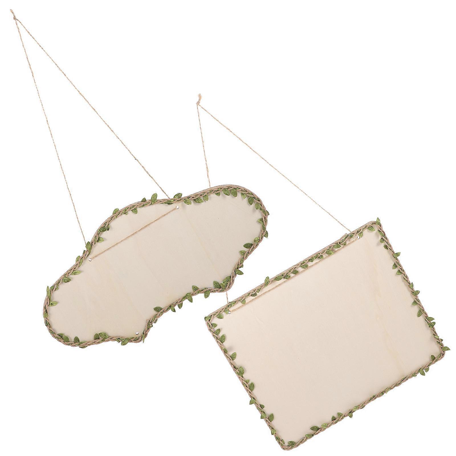 Khaki Plastic Blank Board for Playing Easy to Hang DIY Craft with Friends 1 Set