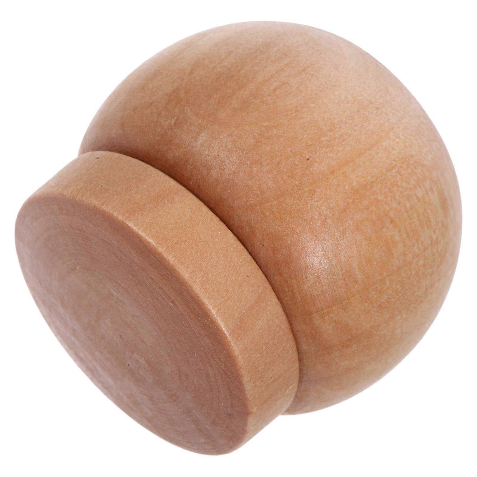 Handheld Bird Feeder with Sliding Lid for Storage Use Lightweight Wood 3.5x2.8x1.2in