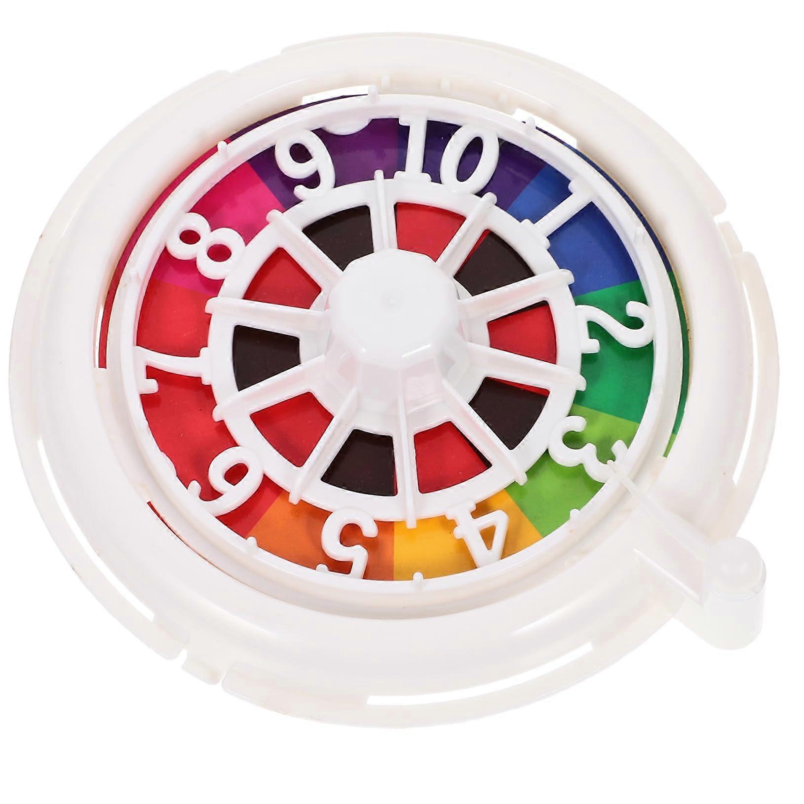 Poker game wheel for parties, tabletop game for entertaining evenings, reusable and durable