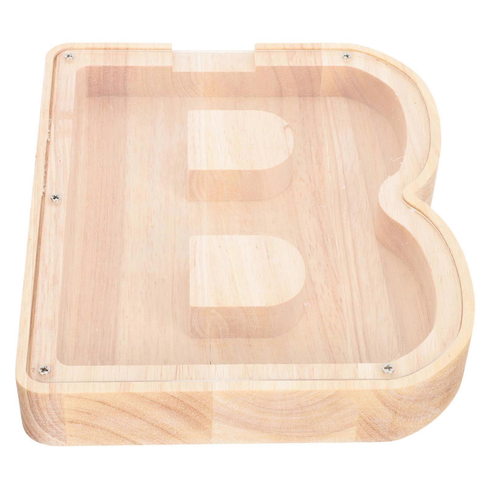 Large Capacity Money Box Coin Storage For Children 18.00X15.50X2.80cm Beige Color 1Set