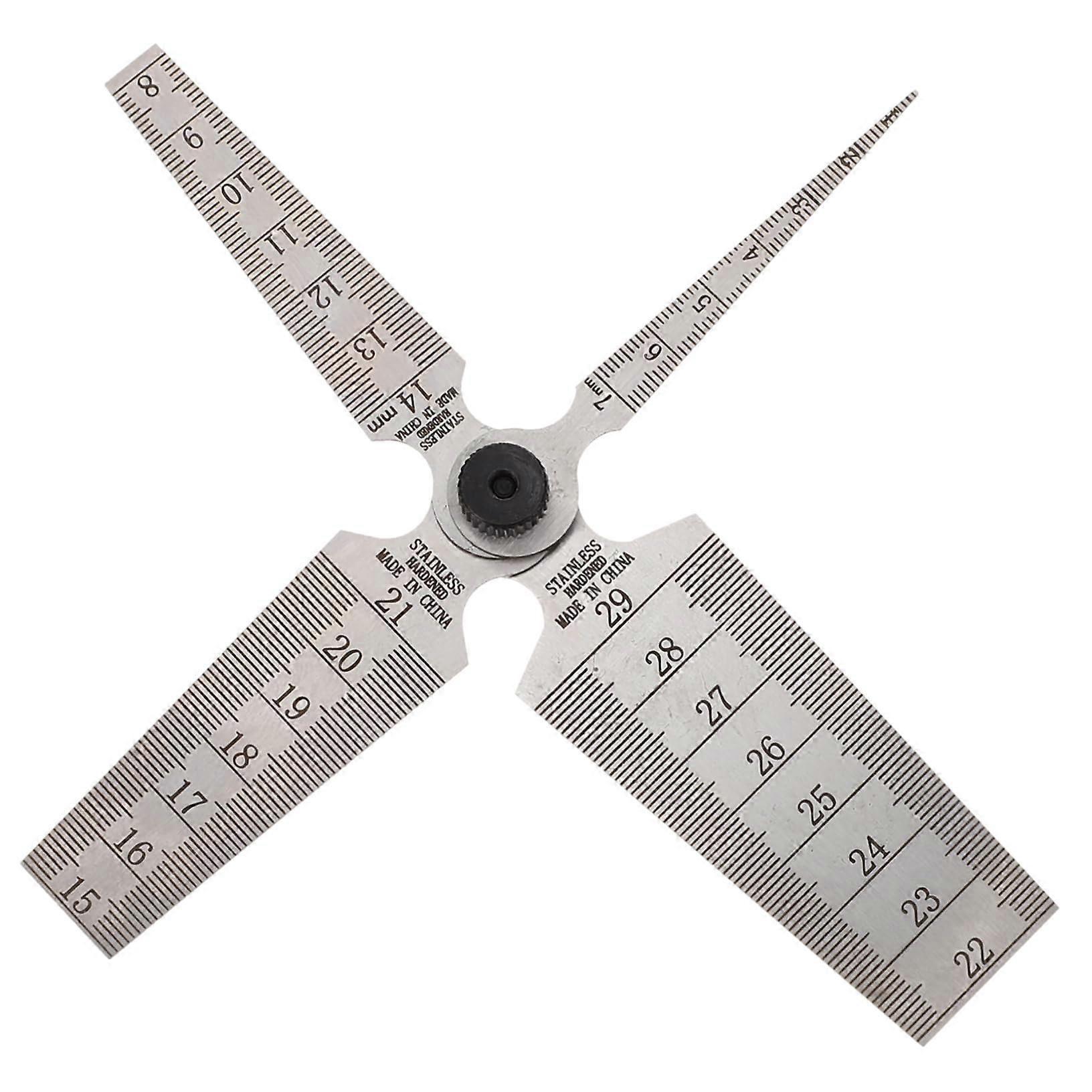 4-Piece Gap Gauge Set - Precision Measuring Tools for Gap Inspection, Engineers, and DIY Enthusiasts